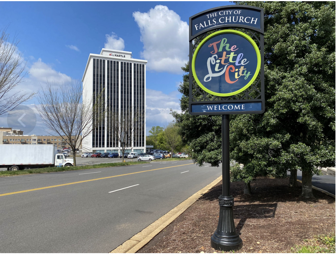 Sad Sign-Switch for the City of Falls Church