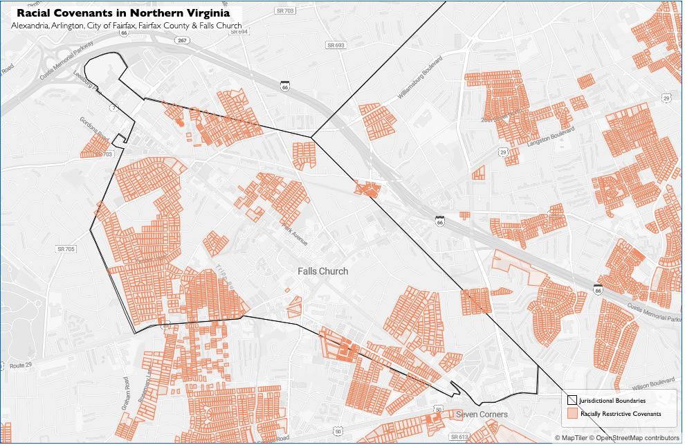 Racially Discriminatory Covenants Historically Prevalent Across City of Falls Church