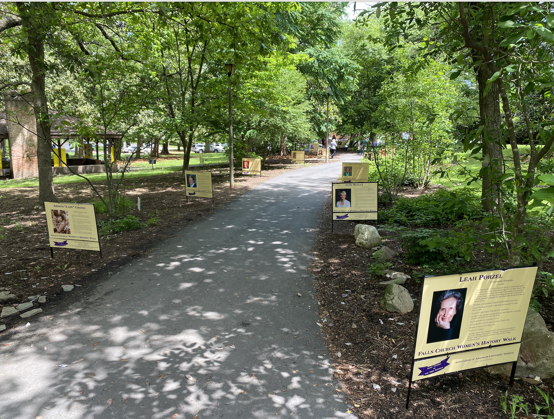 Women’s History Walk: Splendid Showcase at Cherry Hill Park