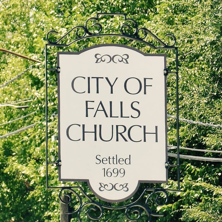 Sad Sign-Switch for the City of Falls Church