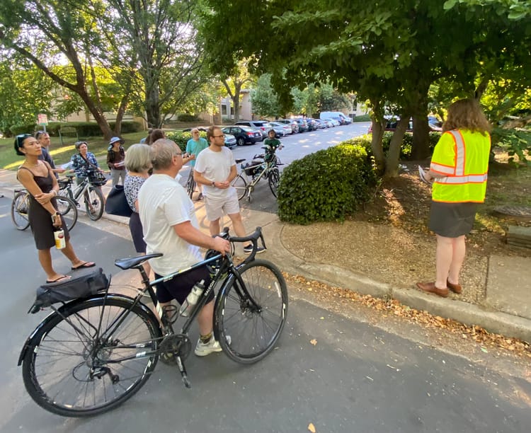 Seeking Feedback on Proposed Bike/Pedestrian School Routes, City Hosts ‘Walking Tour’